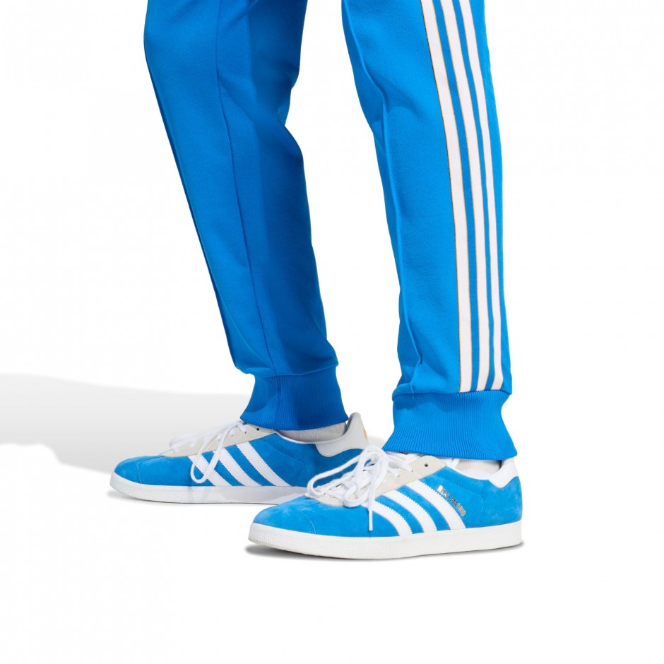 Ανδρικό Παντελόνι Φόρμα Μπλε - adidas Performance Real Madrid Terrace Icons