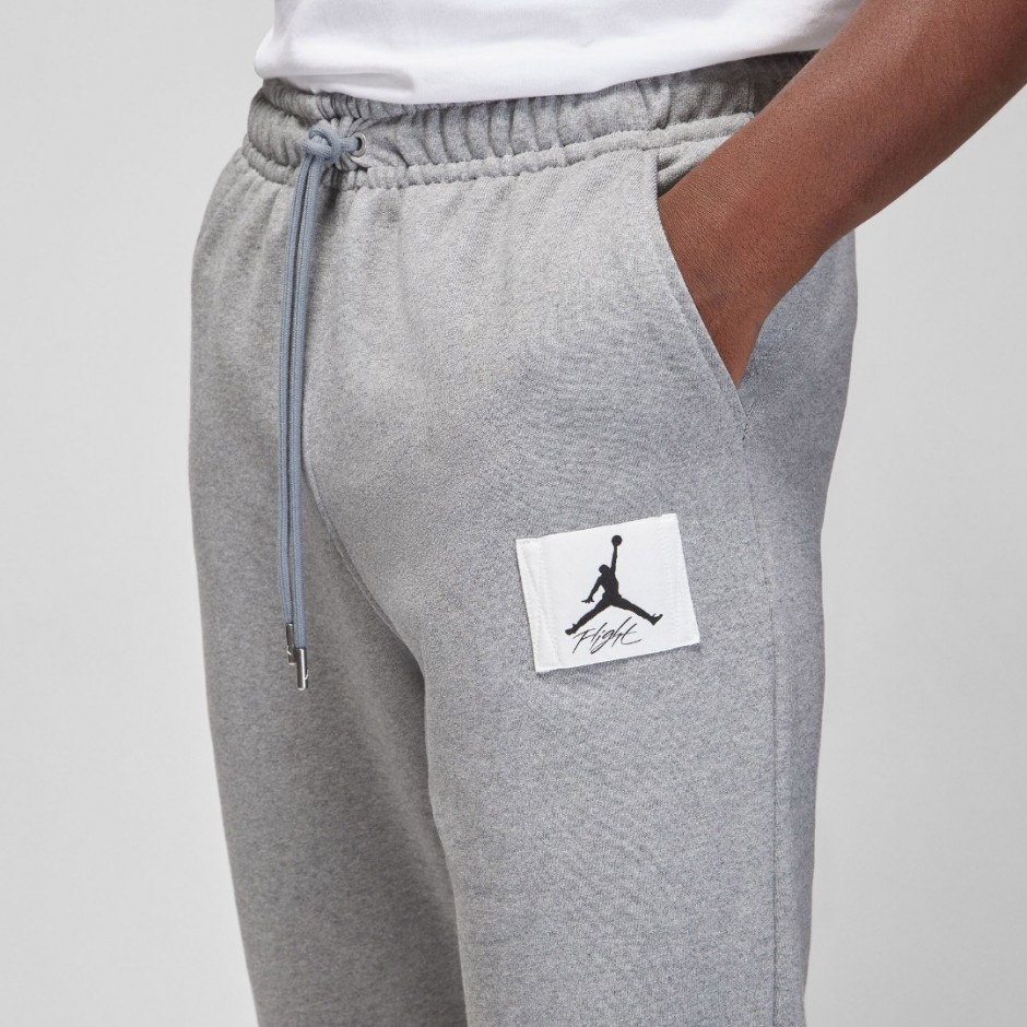Jordan Flight Fleece Γκρί - Ανδρικό Παντελόνι Φόρμα