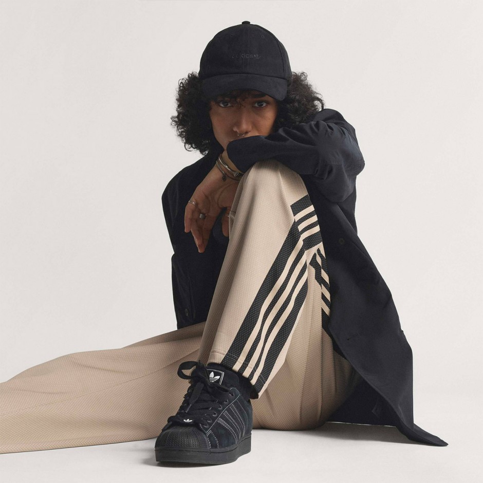 Ανδρικό Παντελόνι Μπεζ - adidas Originals Loose Mesh