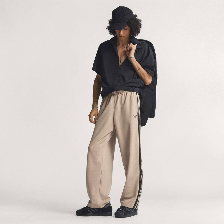 Ανδρικό Παντελόνι Μπεζ - adidas Originals Loose Mesh