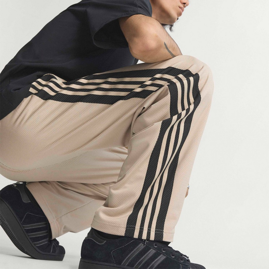 Ανδρικό Παντελόνι Μπεζ - adidas Originals Loose Mesh