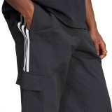 Ανδρικό Παντελόνι Φόρμα Cargo Μαύρο - adidas Originals Adicolor Classics 3-Stripes Εικόνα 2