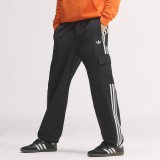 Ανδρικό Παντελόνι Φόρμα Cargo Μαύρο - adidas Originals Adicolor Classics 3-Stripes Εικόνα 4
