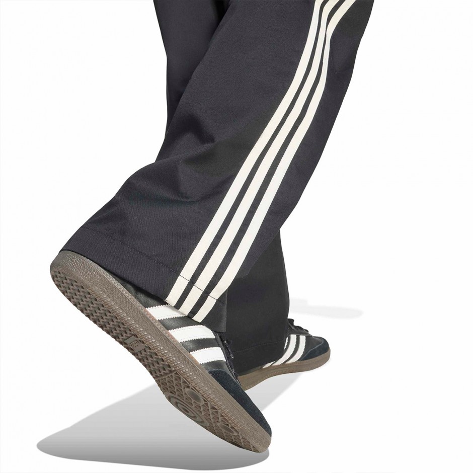 Ανδρικό Παντελόνι Μαύρο - adidas Originals 3-Stripes Pleated
