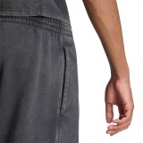 Ανδρικό Παντελόνι Φόρμα Μαύρο - adidas Originals Trefoil Essentials Washed Εικόνα 2