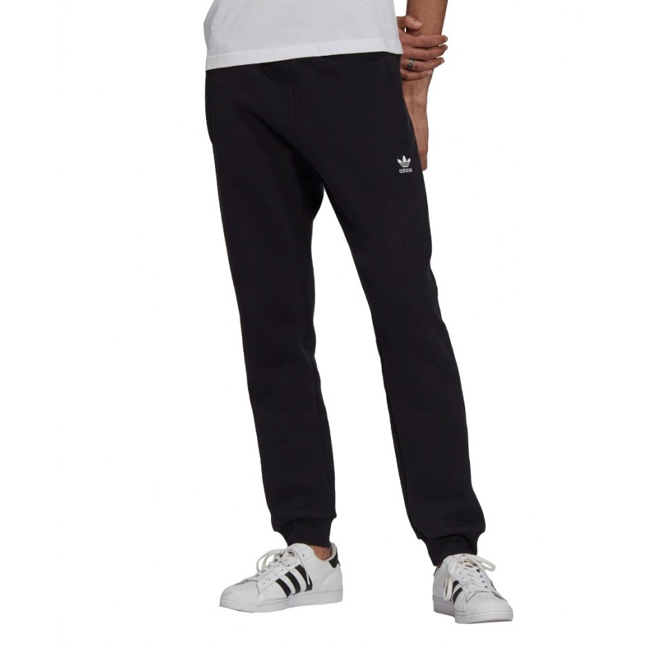 adidas Originals ADICOLOR ESSENTIALS TREFOIL JOGGERS H34657 Μαύρο