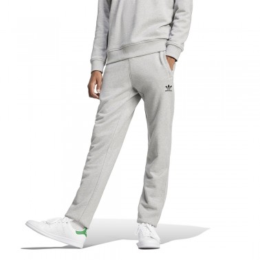 Ανδρικό Παντελόνι Φόρμα Γκρι - adidas Originals Trefoil Essentials French Terry