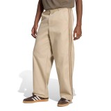 Men's Pants Beige - adidas Originals 3-Stripes Pleated Image 
