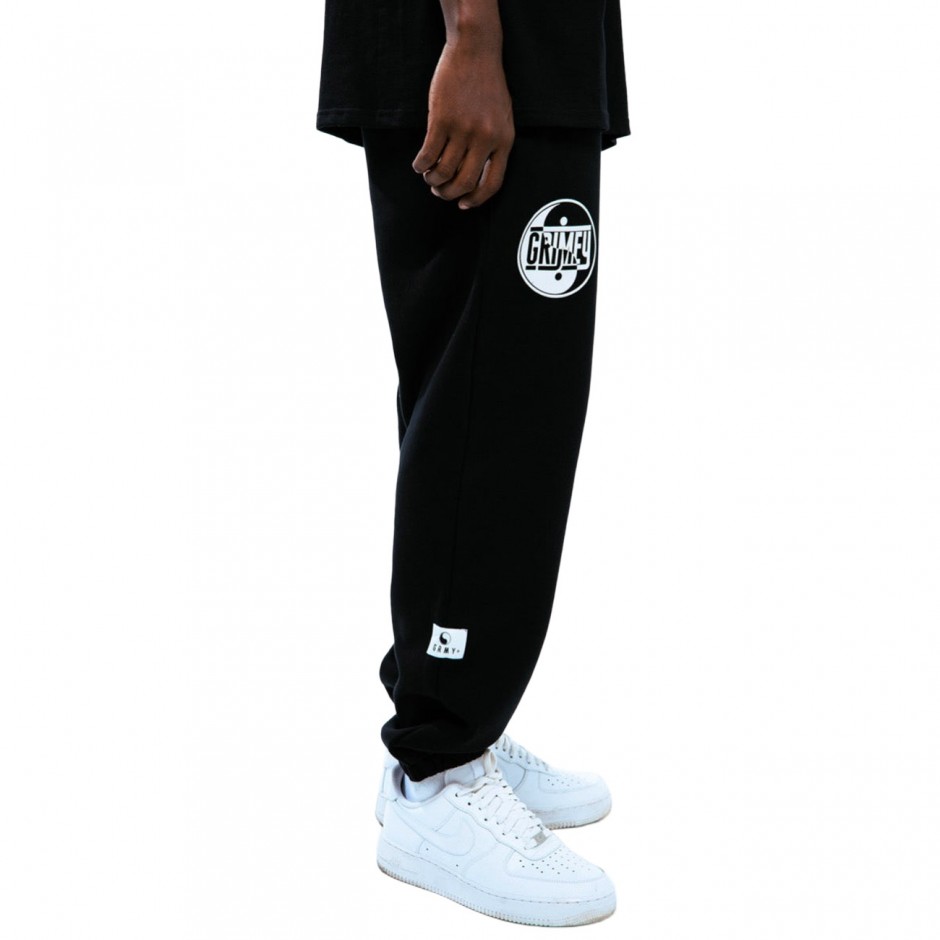 GRIMEY HIJACKER HEAVYWEIGHT SWEATPANTS GRTS268-BLK Black