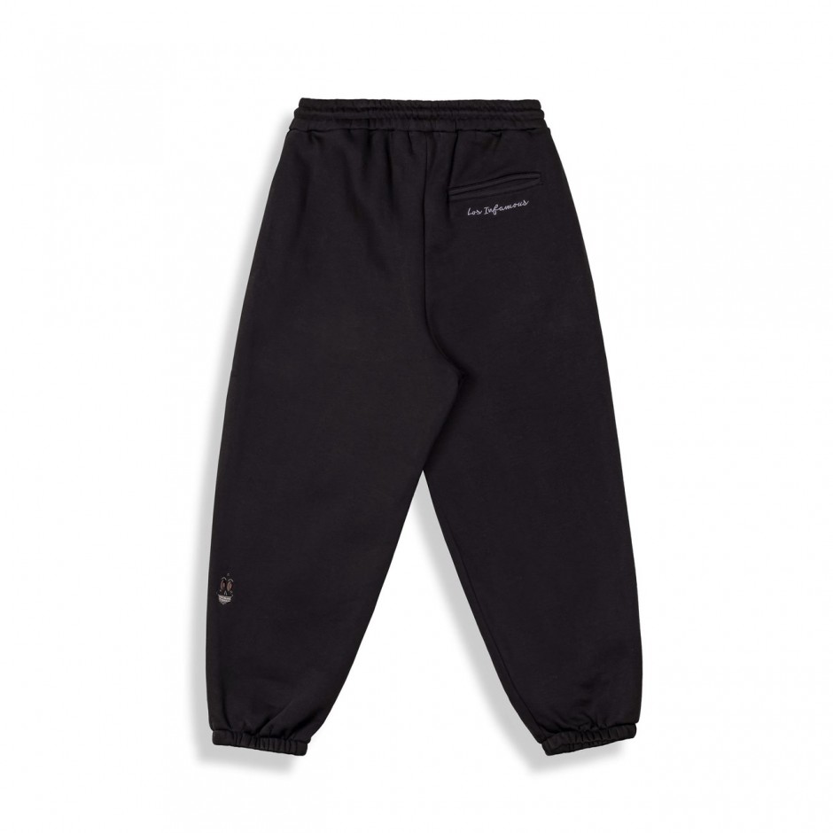 Unisex Joggers Black - Grimey Wild One Baggy