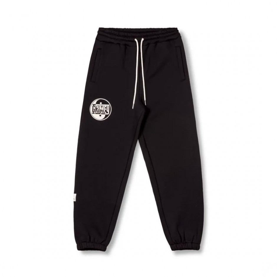 GRIMEY HIJACKER HEAVYWEIGHT SWEATPANTS GRTS268-BLK Black