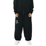 Unisex Joggers Black - Grimey Wild One Baggy Image 
