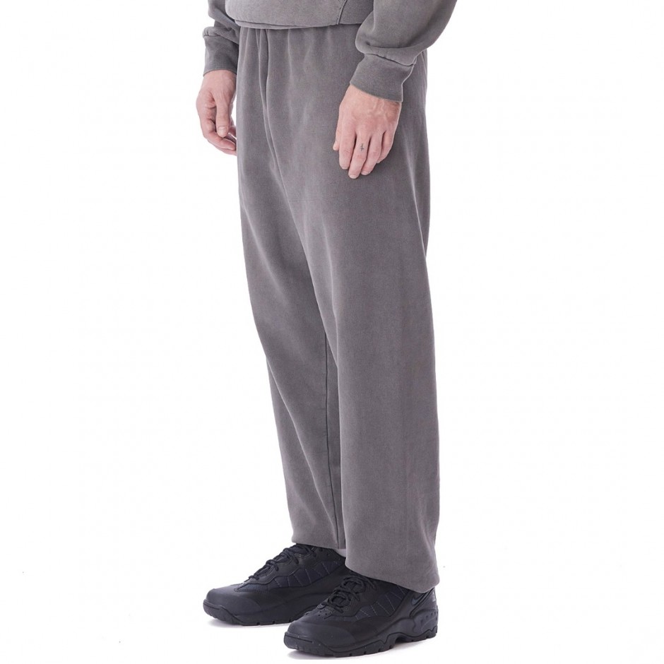 OBEY LOWERCASE PIGMENT SWEATPANTS 142030046-DIB Coal
