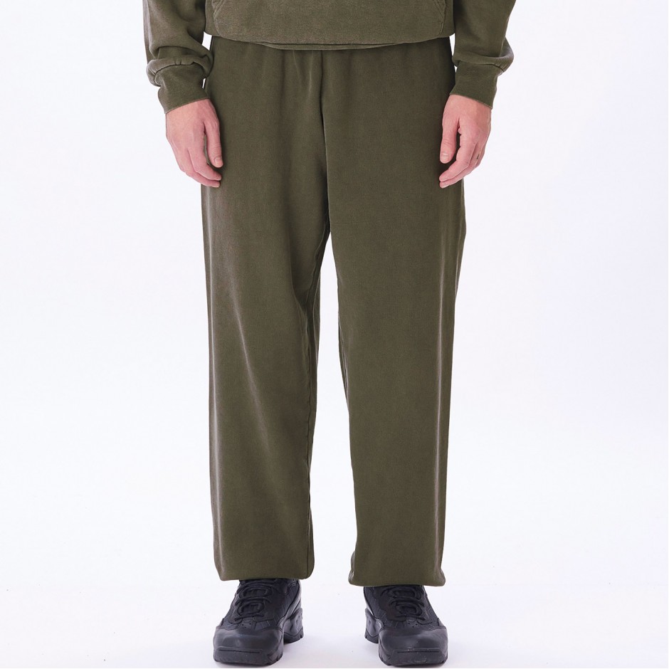 OBEY LOWERCASE PIGMENT SWEATPANT 142030046-DLN OLIVE