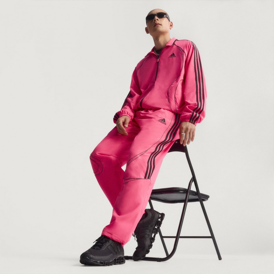 Ανδρικό Παντελόνι Ροζ - adidas Originals Teamgeist Adicolor