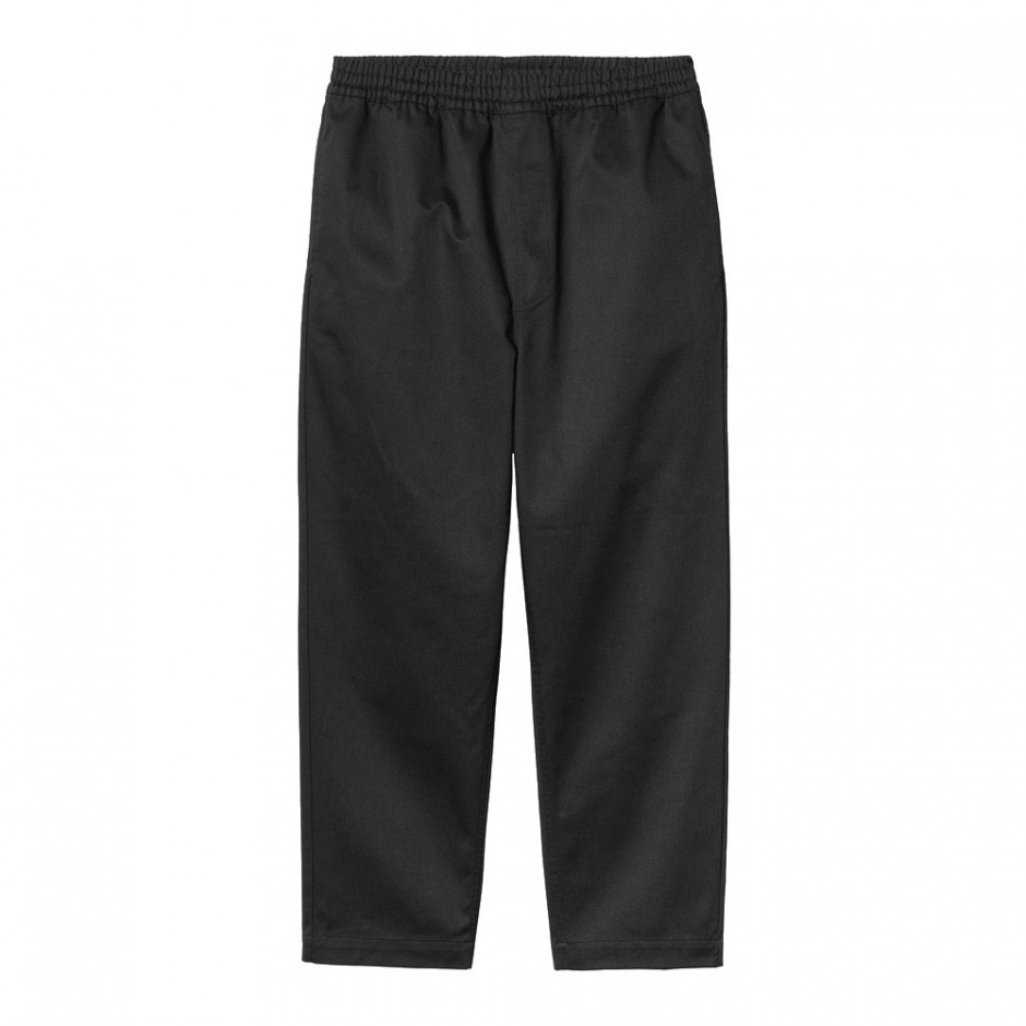 Carhartt WIP Newhaven Μαύρο - Ανδρικό Παντελόνι Σε Ίσια Γραμμή