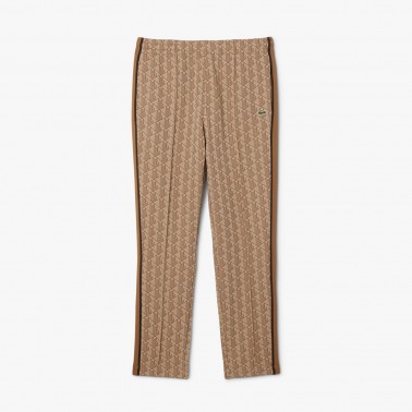 LACOSTE TRACK TROUSERS CORE COLLECTION MONOGRAM XH14406IR Beige