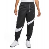 NIKE SPORTSWEAR SWOOSH MEN'S TROUSERS DD6057-010 Μαύρο Εικόνα 