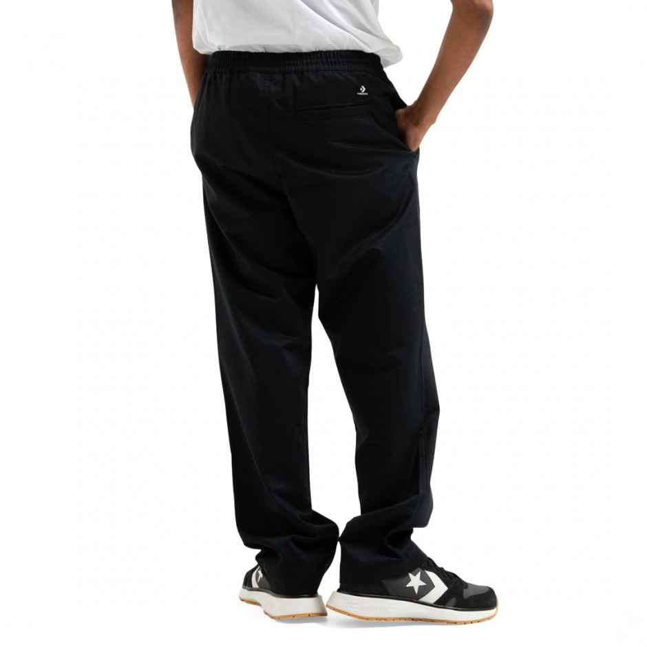 Ανδρικό Παντελόνι Φόρμα Μαύρο - Converse Straight-Leg