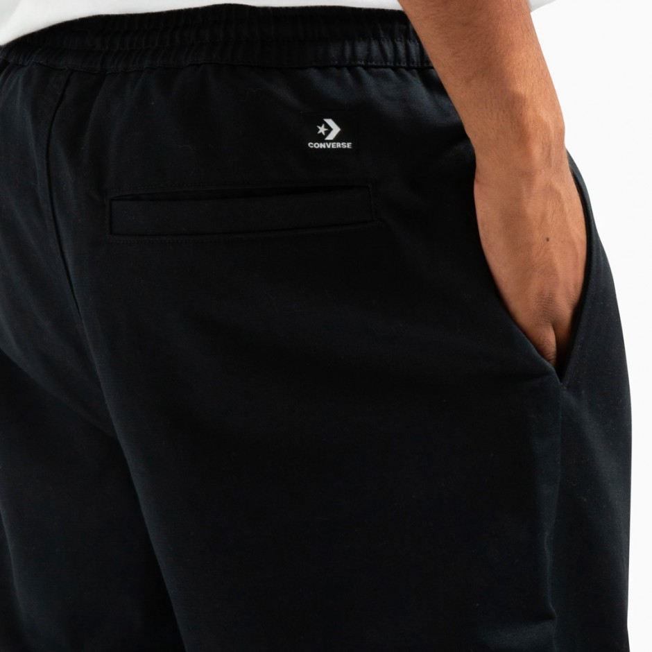 Ανδρικό Παντελόνι Φόρμα Μαύρο - Converse Straight-Leg