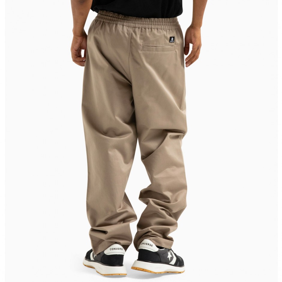 Ανδρικό Παντελόνι Φόρμα Μπεζ - Converse Straight-Leg
