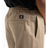 Ανδρικό Παντελόνι Φόρμα Μπεζ - Converse Straight-Leg Εικόνα 1
