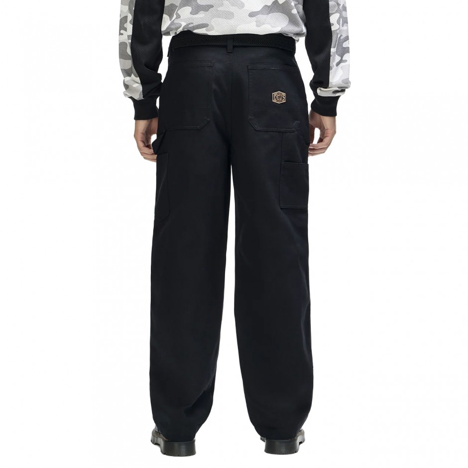 DEUS BIG FELLA CANVAS PANT D263MPT173-BLK Black