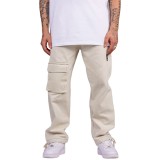 GRIMEY SNOW FOX CANVAS PANTS GRTS238-CRM Ecru Image 