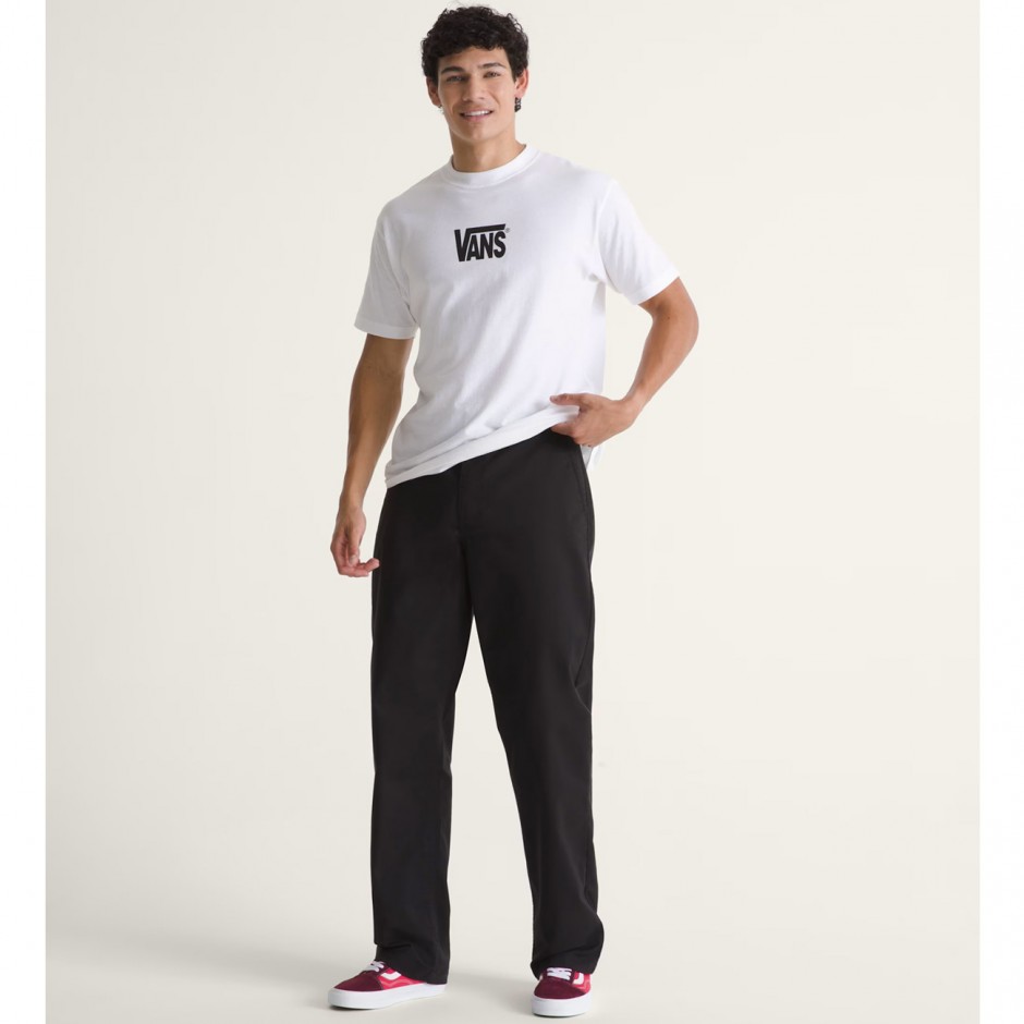VANS AUTHENTIC CHINO STRAIGHT PANT VN000TCXBLK-BLK Black