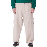 OBEY BIGWIG BAGGY TWILL CARGO PANT 142020217-SIG Grey Image 