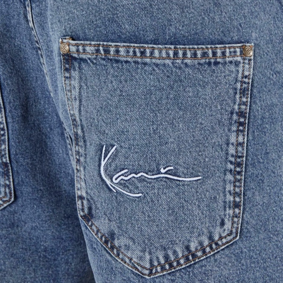 KARL KANI BAGGY FIVE POCKET DENIM VINTAGE KMI-PL051-091-11-BLUE Jeans