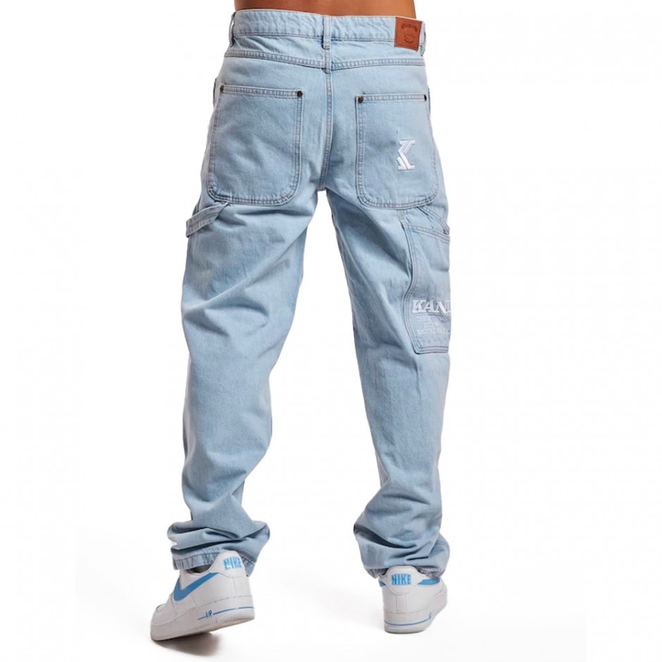 KARL KANI RETRO BAGGY WORKWEAR DENIM KMI-PL063-090-13-LIGHT BLUE Jeans