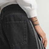 Ανδρικό Παντελόνι Τζιν Μαύρο - adidas Originals Adicolor Firebird Εικόνα 6