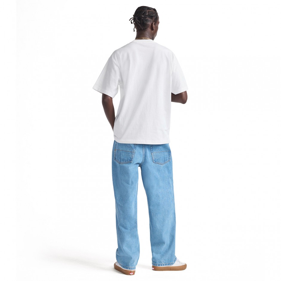 Ανδρικό Παντελόνι Τζιν Μπλε - Vans Check-5 Baggy