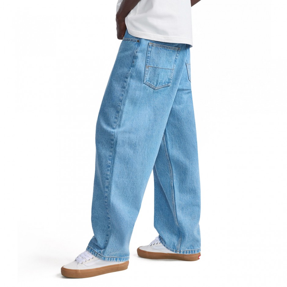 Ανδρικό Παντελόνι Τζιν Μπλε - Vans Check-5 Baggy