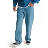 Ανδρικό Τζιν Παντελόνι Μπλε - Vans Check-5 Loose Denim Εικόνα 