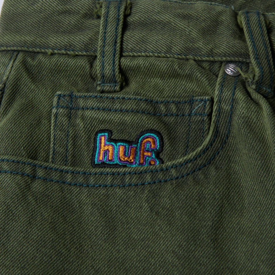 HUF CROMER WASHED PANT PT00310-DDHRB Green