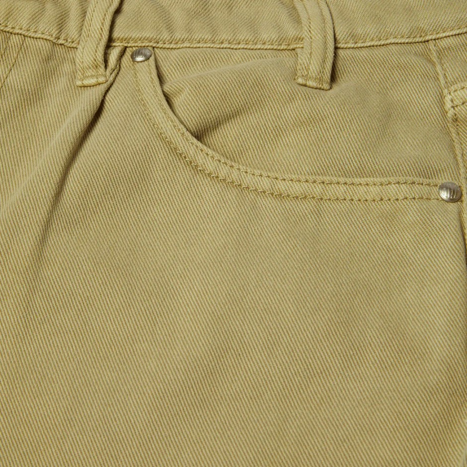 Ανδρικό Παντελόνι Τζιν Μπεζ - HUF Cromer Washed