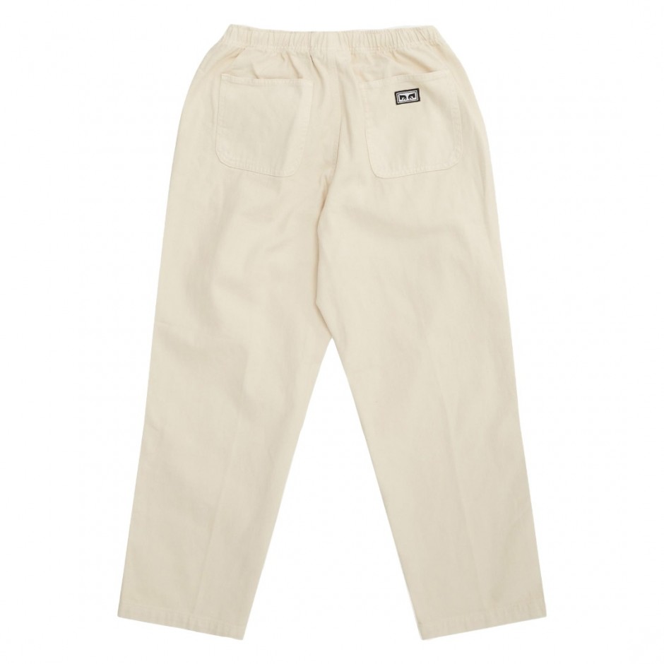 OBEY EASY DENIM PANT 142010079-UBL Ecru