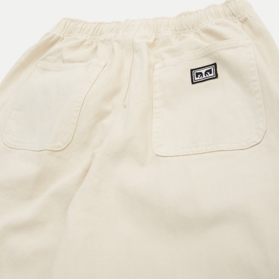 OBEY EASY DENIM PANT 142010079-UBL Ecru