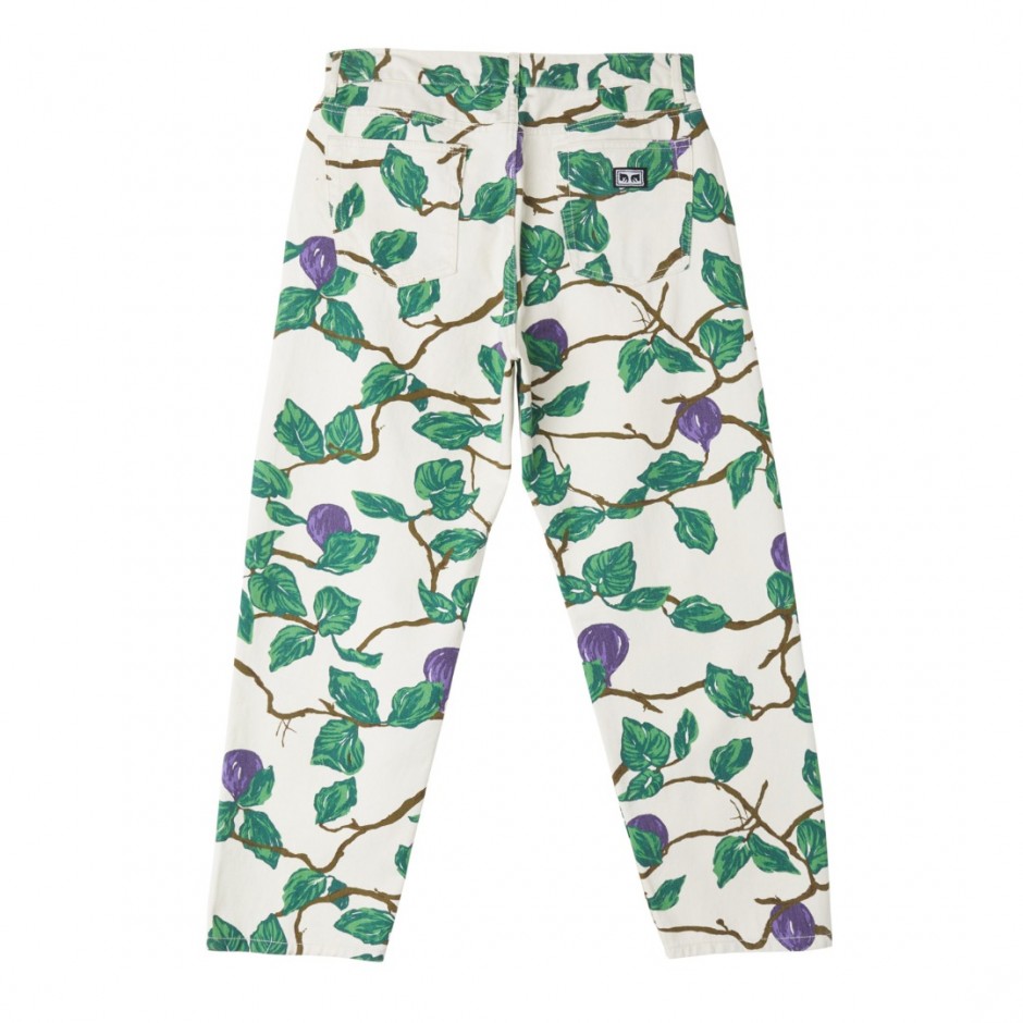 OBEY HARDWORK PRINTED DENIM PANT 142010096-UBL Colorful