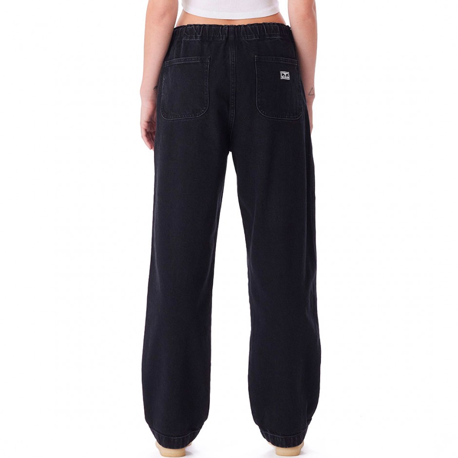 OBEY EASY DENIM PANT 142010079-FBL Black