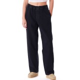 OBEY EASY DENIM PANT 142010079-FBL Black Image 