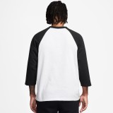 Ανδρική Μακρυμάνικη Μπλούζα Λευκή-Μαύρη - Nike Sportswear Club Εικόνα 0