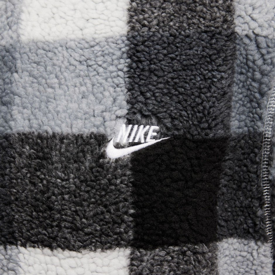 Ανδρικό Φούτερ Λευκό-Μαύρο - Nike Club