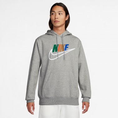 Ανδρικό Φούτερ Γκρι - Nike Club