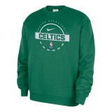NIKE BOS MNK CLUB PRAC FLC CRW HM7216-312 Green Image 