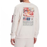 Alpha Industries USN Blood Chit Εκρού - Ανδρική Μακρυμάνικη Μπλούζα Εικόνα 0