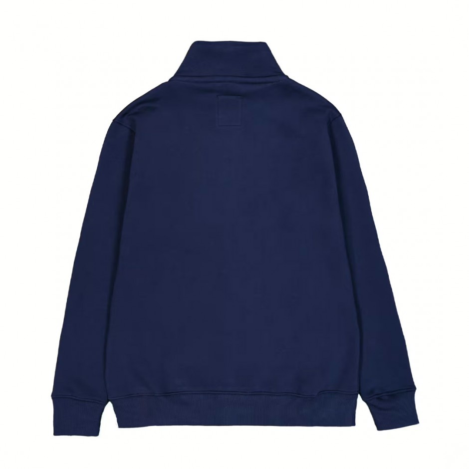 ALPHA INDUSTRIES HALF ZIP SWEATER SL 108308-697 Blue