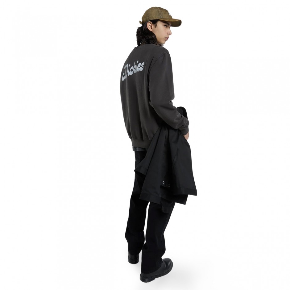 DICKIES CORNVILLE SWEATSHIRT DK0A8CHVBLK-BLK Μαύρο